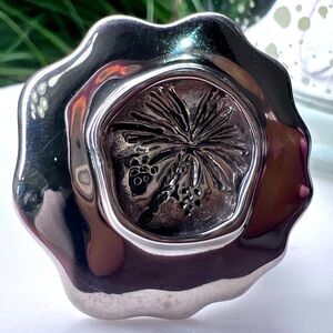 HG Silver Palmtree Ring